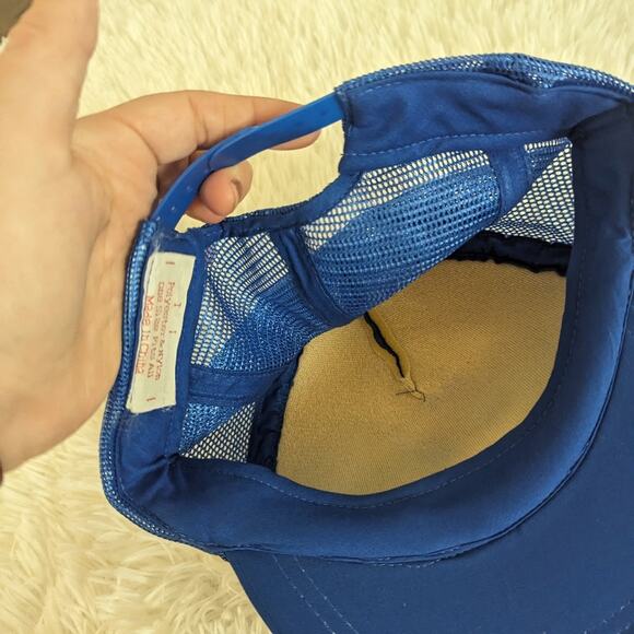 Men's Vintage Hat Puerto Rico Blue Yellow Embroidered One Size - Picture 3 of 5